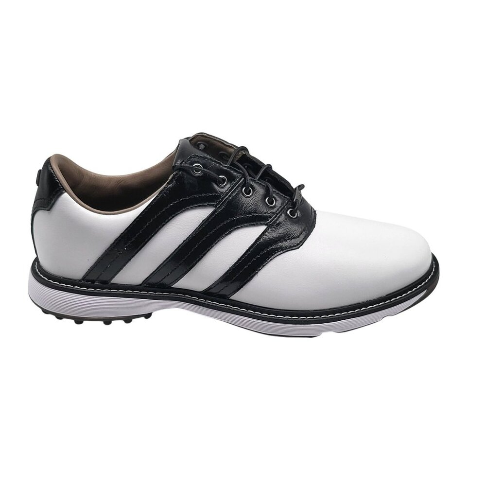 Adidas MC Z-Traxion Golf Shoes Mens Size 9.5 White & Black IF2714